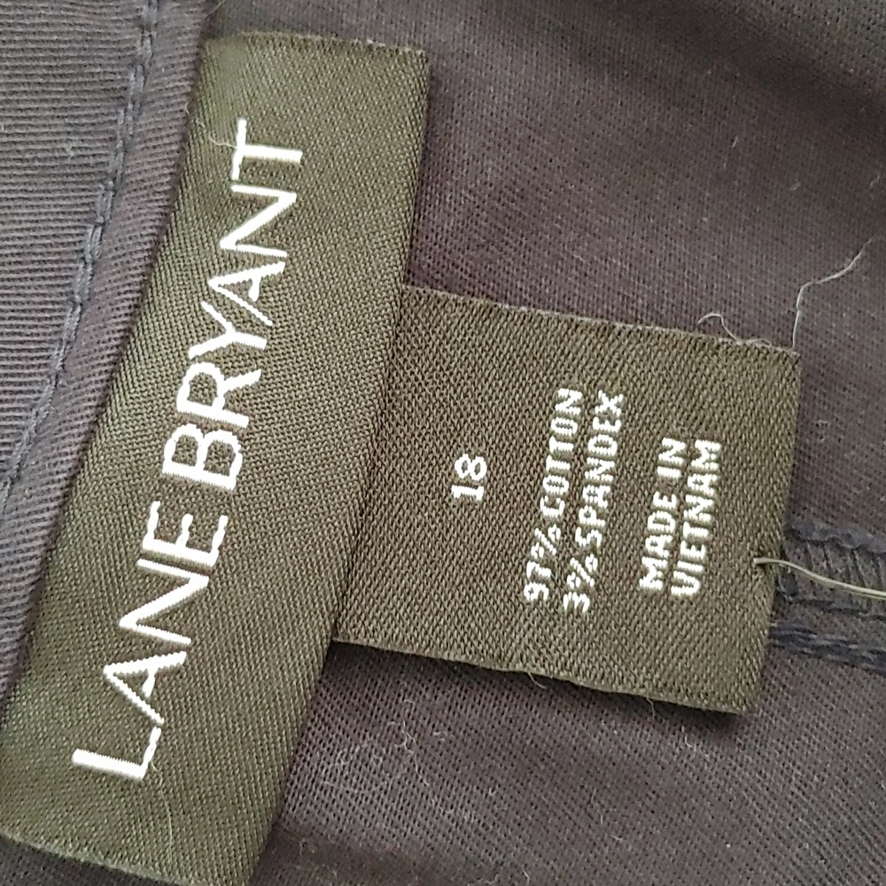 Lane Bryant Navy Chino Shorts Size 18 - Picture 4 of 6